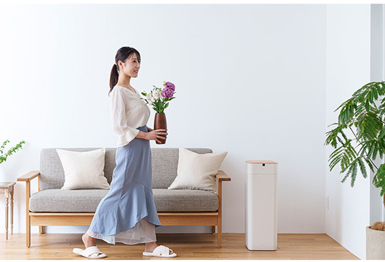 全自動スマートゴミ箱 ELBIN 30L 自動開閉 常時開閉 自動密封 自動
