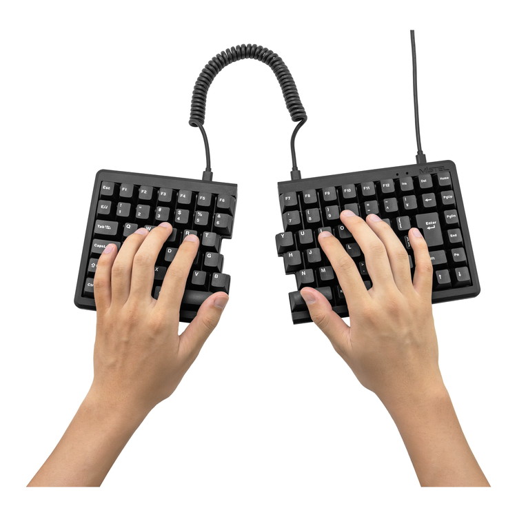 Barocco Mistel MD770 JIS 日本語配列/静音赤軸 左右分離型 有線式