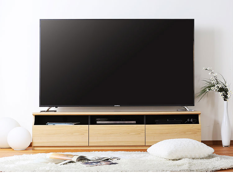 テレビ台 幅178cm 高さ40cm 75V型対応 シンプル 一人暮らし リビング