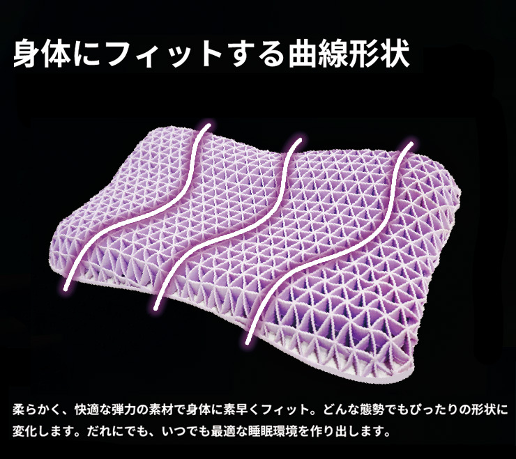 天空の眠り 枕 ジェルまくら ゲルまくら 無重力枕 ハニカム 洗えるカバー　2個 楽天市場】ジェル枕 ゲル枕 ハニカム枕 首枕 まくら ジェル