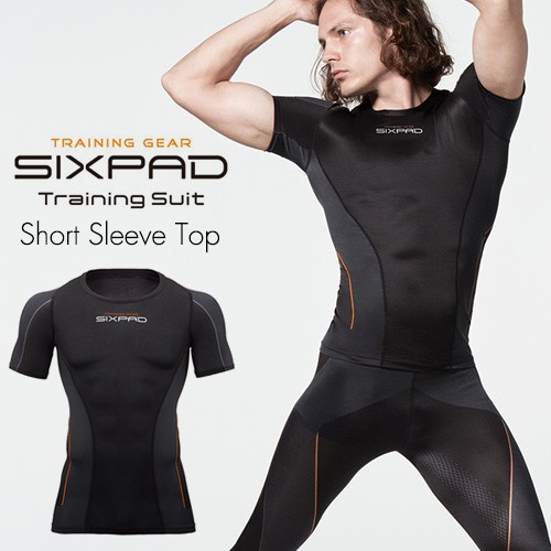 MTG SIXPAD Training Suit Short Sleeve Top シックスパッド