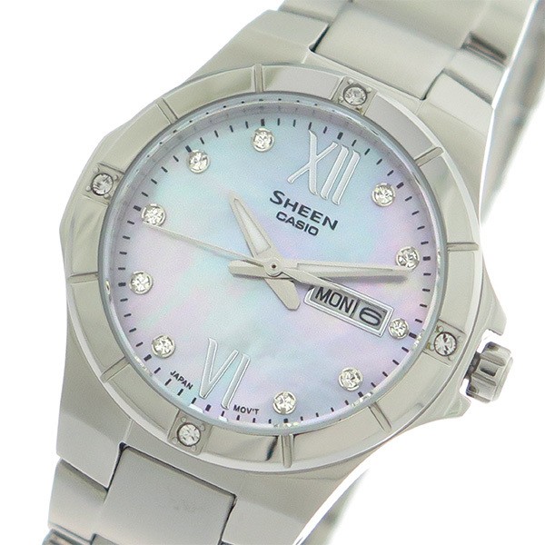 定番得価 カシオ 時計 She 4022d 4a シェル シルバー リコメン堂 通販 Paypayモール Casio シーン Sheen クオーツ レディース 腕時計 安い再入荷 Www Vanderschooten Com