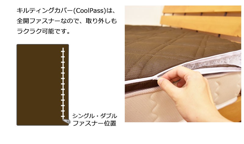 ブレスエアー(R) シングル マットレス 敷布団 洗える 日本製 東洋紡