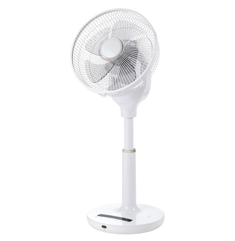 音声操作 DCリビングファン 扇風機 サーキュレーター 5枚羽根 DC