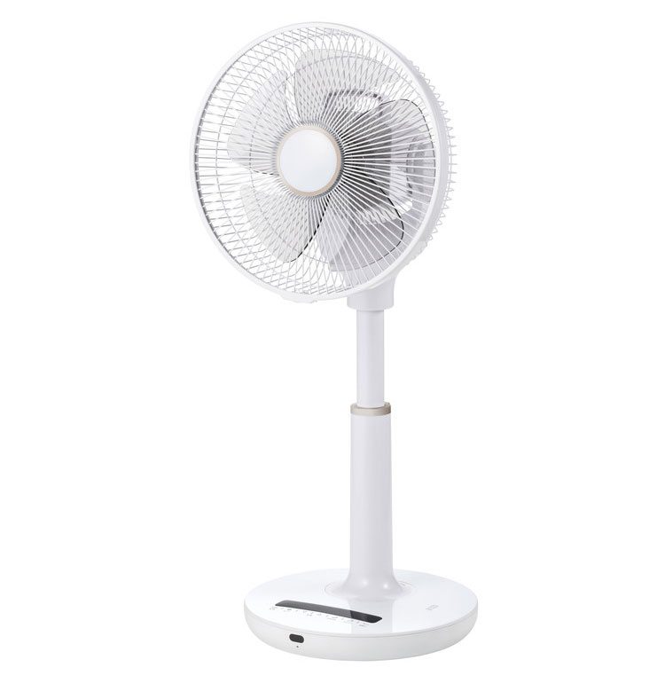 音声操作 DCリビングファン 扇風機 サーキュレーター 5枚羽根 DC