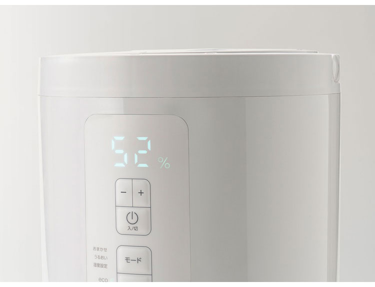 スチーム加湿器 スチームポット 3L 上部給水 スチーム式 最大600ml/h