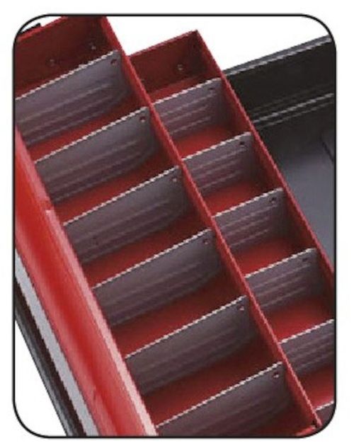 TONE トネ ツールケース メタル V形3段式 410X220X220mm BX430 工具箱