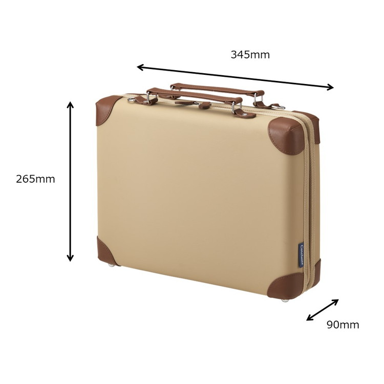 カルシェット ベージュ キングジム 5904-BE ケース ポーチ キャリング