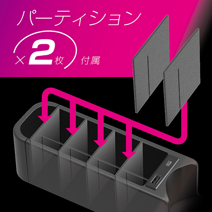 カシムラ シートサイド収納ポケット+USB-A/C充電ポート+ドリンク