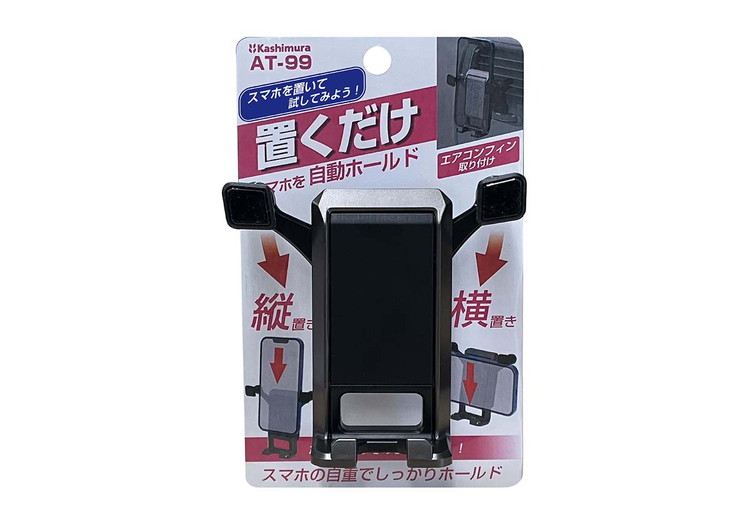 a.kmama様確認用 カシムラ エアコン取付用 自重式スマホホルダー スマートフォン