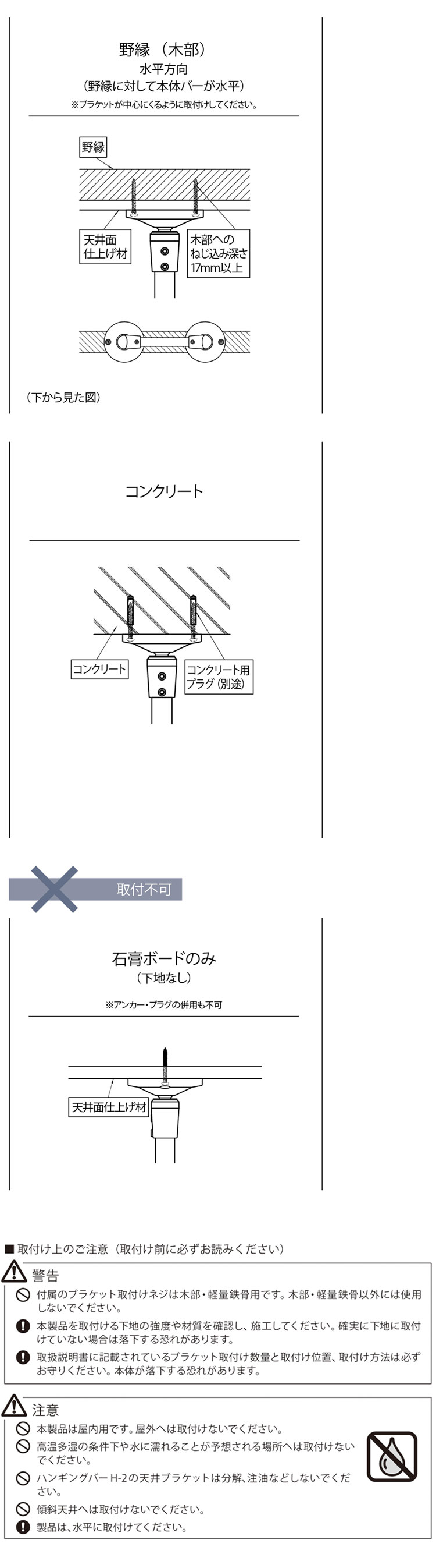 ハンギングバー 天井付Cタイプセット 90×47cm TOSO 日本製 ハンガー