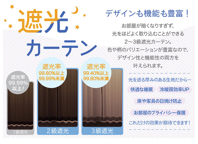 ゆゆじか☆ 幅100×丈228cm 2枚入×2 楽天市場】【送料無料】遮光カーテン 2枚組 幅100×丈135 178 200