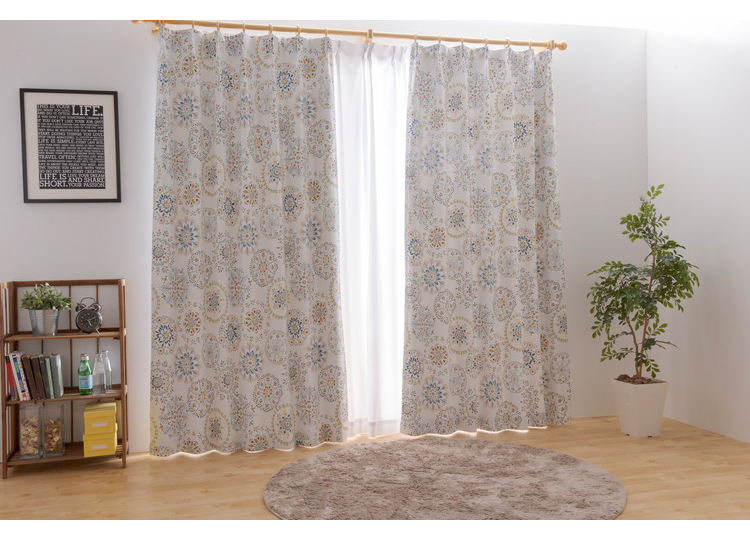 ちょここ様特注品♥デラックスカフェカーテン リバーシブルタッセル 丈150×90 楽天市場】カラフル（カフェカーテン｜カーテン・ブラインド
