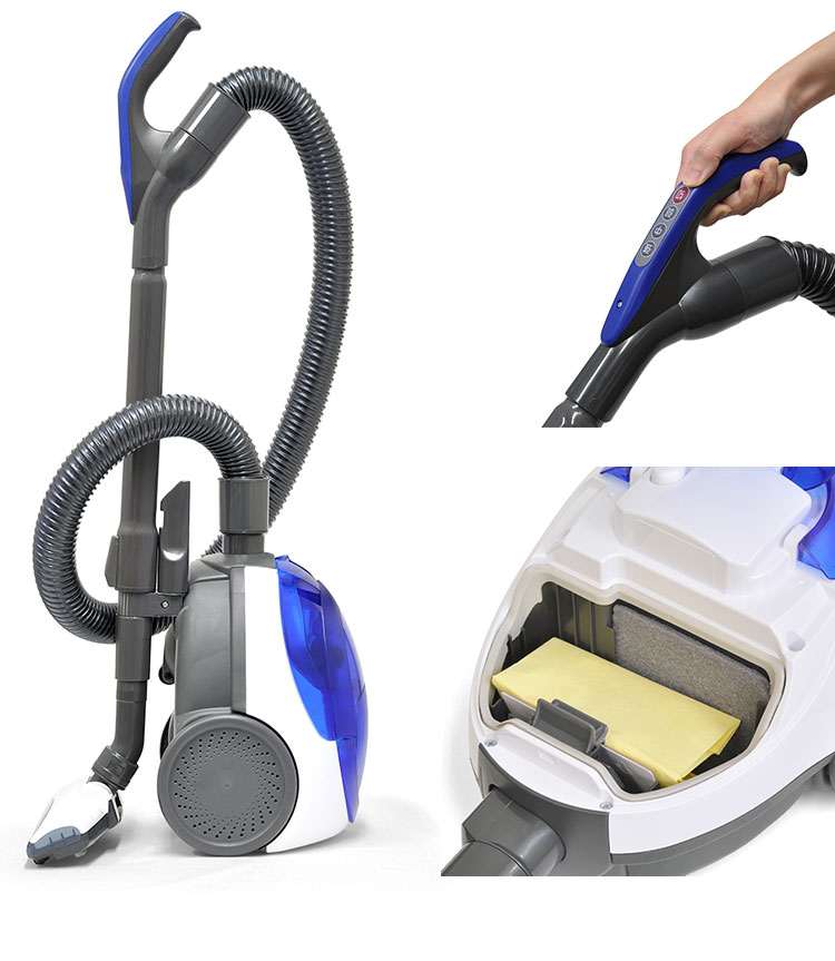 紙パック式 掃除機 各社共通紙パック対応 吸引力 キャニスター型