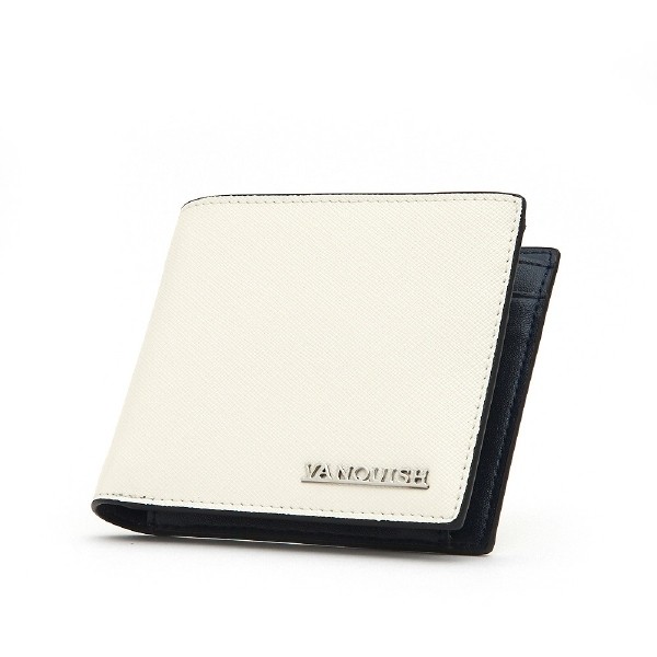 ヴァンキッシュ VANQUISH 二つ折財布 メンズ VQM-40350WH ヴァンキッシュ VANQUISH 二つ折財布 メンズ VQM-40350WH
