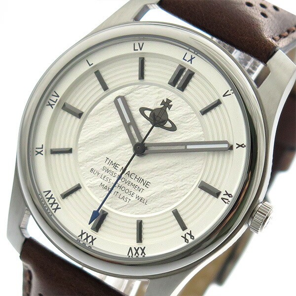 公式の ヴィヴィアンウエストウッド Vivienne Westwood 腕時計 メンズ Vv185slbr クォーツ ホワイトシルバー ブラウン リコメン堂 通販 Paypayモール 激安単価で Lespakigali Com