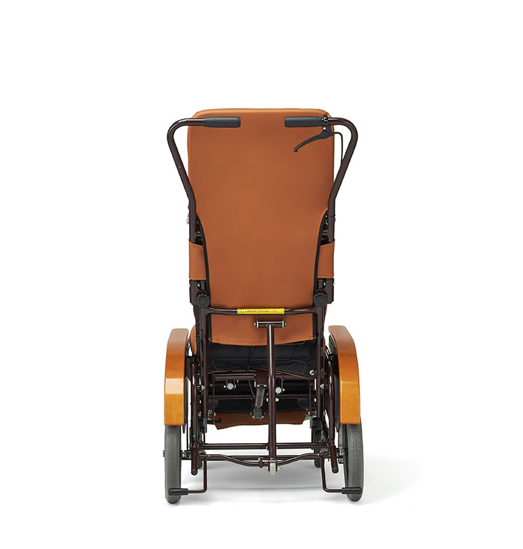 フルリクライニング車椅子 　レザー仕様　ＦＣ－１２０ フルリクライニングキャリー FC－120 - 介護用品のピジョンタヒラ