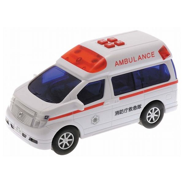 (未使用･未開封品)　ミニサウンド エルグランド救急車 og8985z ミニサウンド エルグランド救急車 トイコー 玩具 おもちゃ