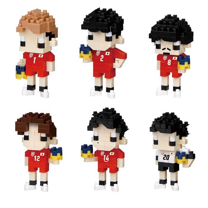 カワダナノブロック ミニナノ バレーボール男子日本代表 単品