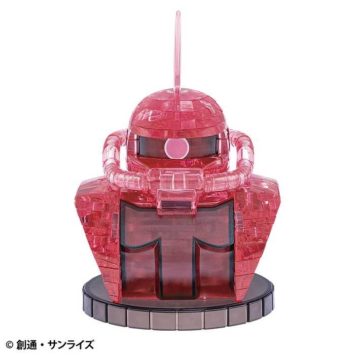 クリスタルパズル シャア専用ザク ガンダム ビバリー おもちゃ 玩具