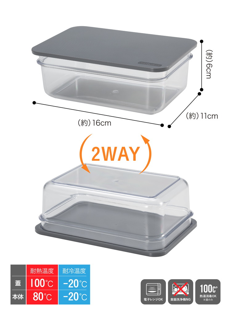 蓋がまな板になる保存容器 食洗機対応 まな板 保存容器 黒 トライタン