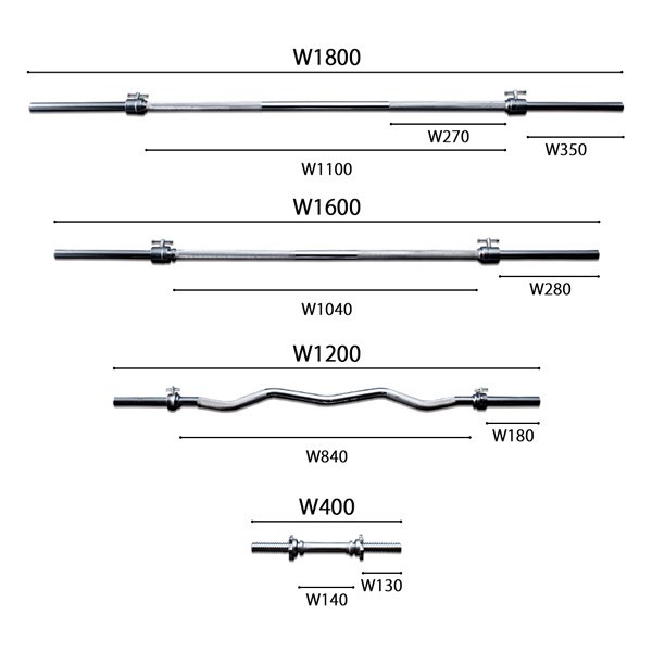 公式販売店 ファイティングロード バーベルシャフト 160cm 筋トレ 