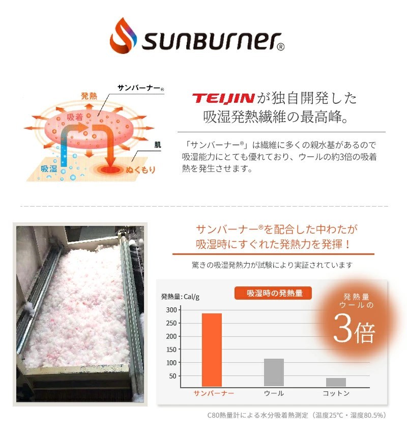 楽天市場】TEIJIN 掛け布団 シングル 吸湿発熱 サンバーナー