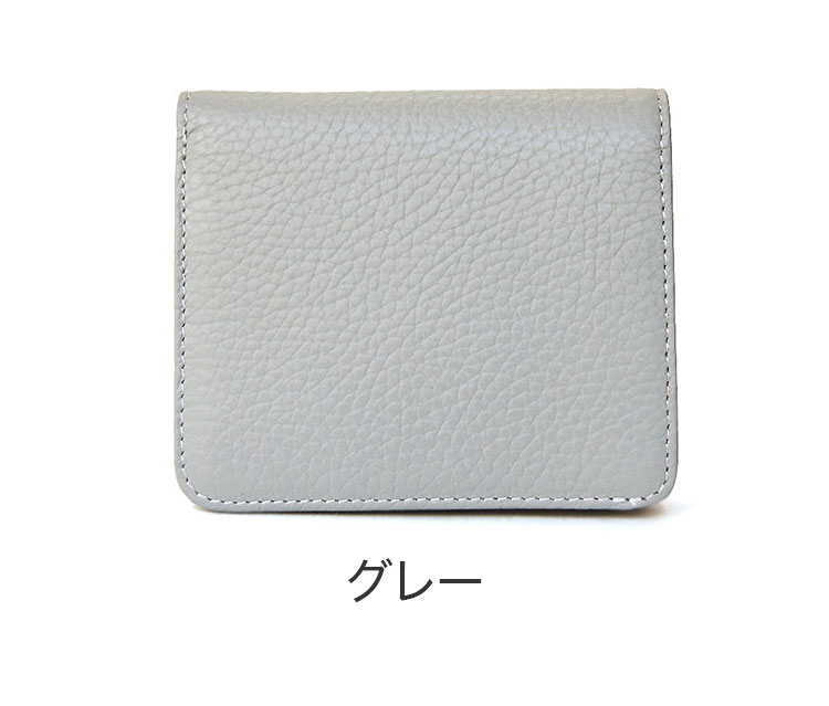 Plog プログ パス窓付 ミニ財布 ラモーダヨシダ 牛革 革財布