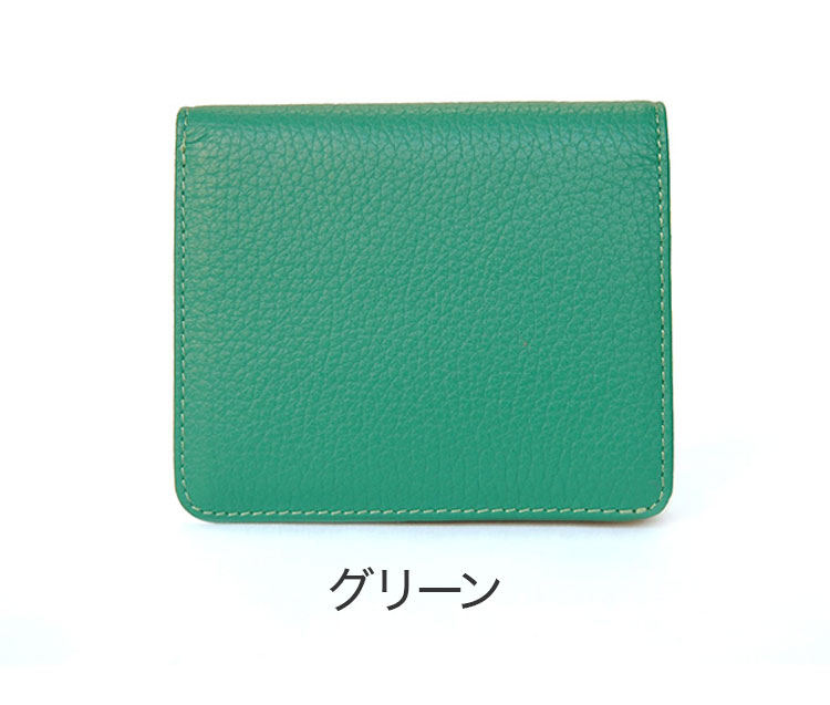 Plog プログ パス窓付 ミニ財布 ラモーダヨシダ 牛革 革財布