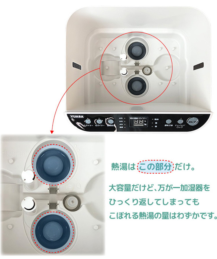 大型スチームファン式加湿器 加湿器 スチーム 大型 ファン式