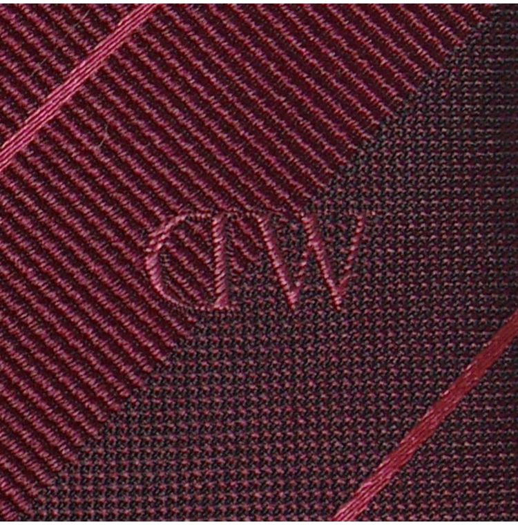 ダニエルウェリントン ネクタイ&タイバー&カフス 3点セットWINE