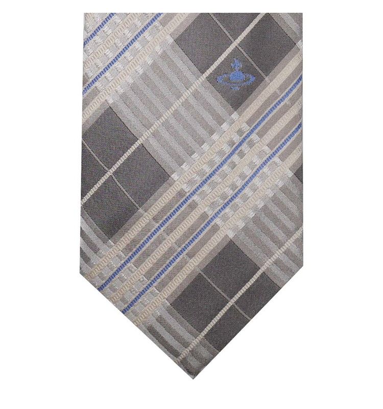 Vivienne Westwood ヴィヴィアンウエストウッド ネクタイ グレー