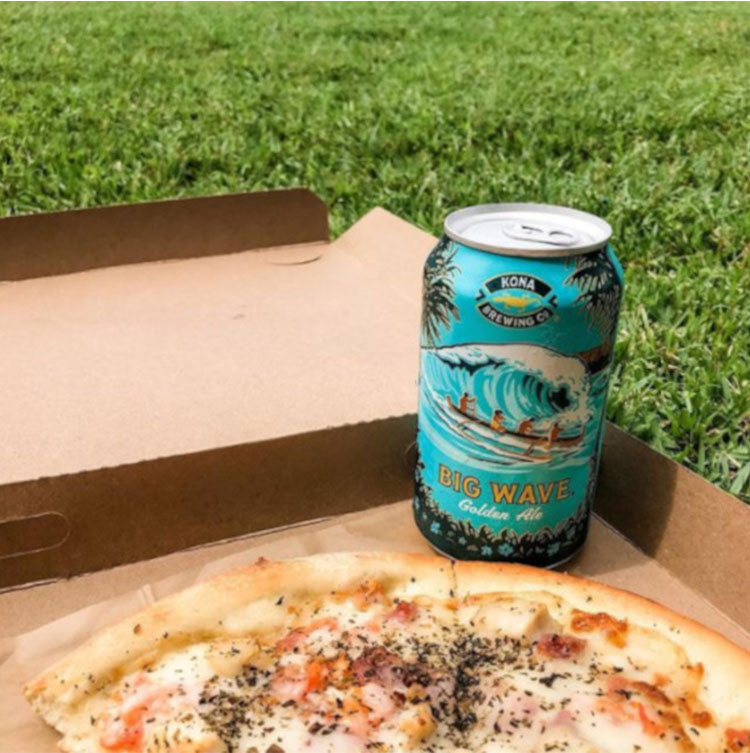 生ビールサーバー ドラフトタワー KONA BREWING BIG WAVE Kona Big Wave Liquid Aloha 16OZ - Spirits of Nisswa Nisswa