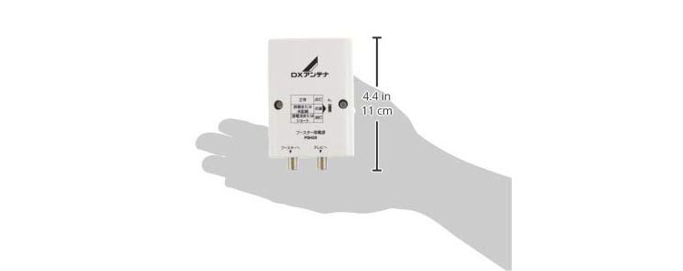 DXアンテナ UHFブースター 33dB/43dB共用形 屋外用 BU433D1 : リコメン