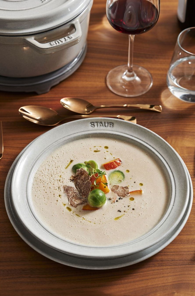 公式販売店 ストウブ staub セラミック ディーププレート 24cm