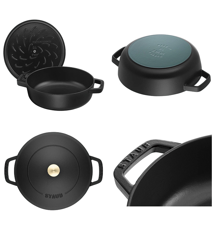 公式販売店 STAUB ブレイザー ソテーパン 28cm 生涯保証