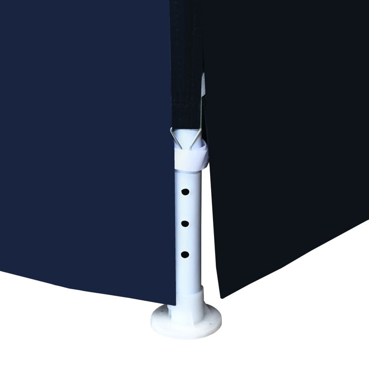 vidaXL ガーデンガゼボ風テント 3x12m ブルー ホーム&ガーデン 芝