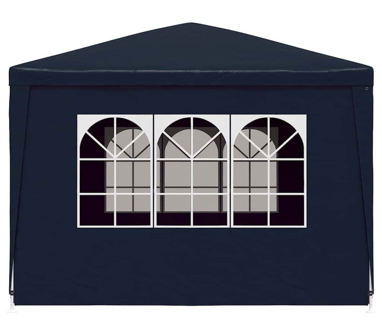 vidaXL パーティーテント 3x3m ブルー ホーム&ガーデン 芝&ガーデン
