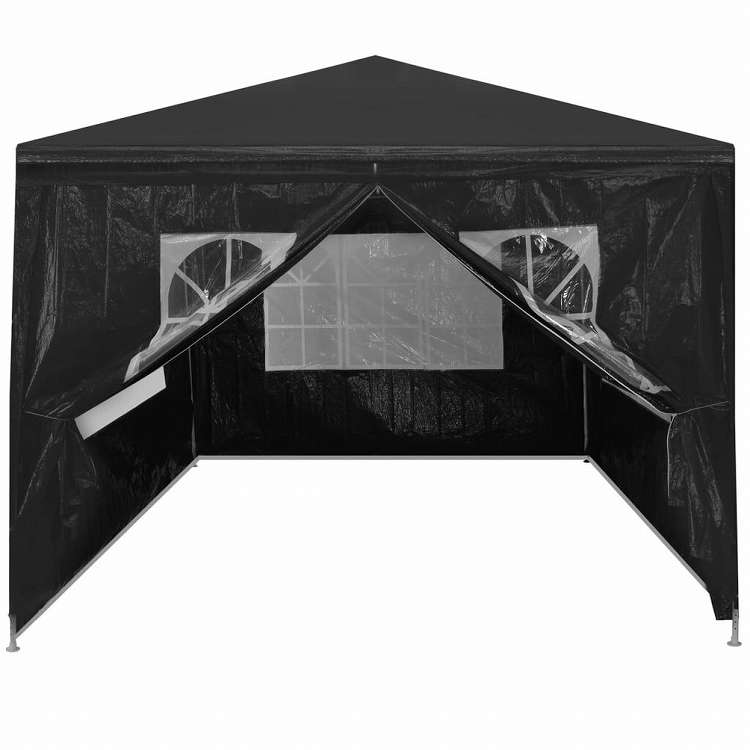 vidaXL パーティーテント 3x4 m アントラシートホーム ガーデン 芝
