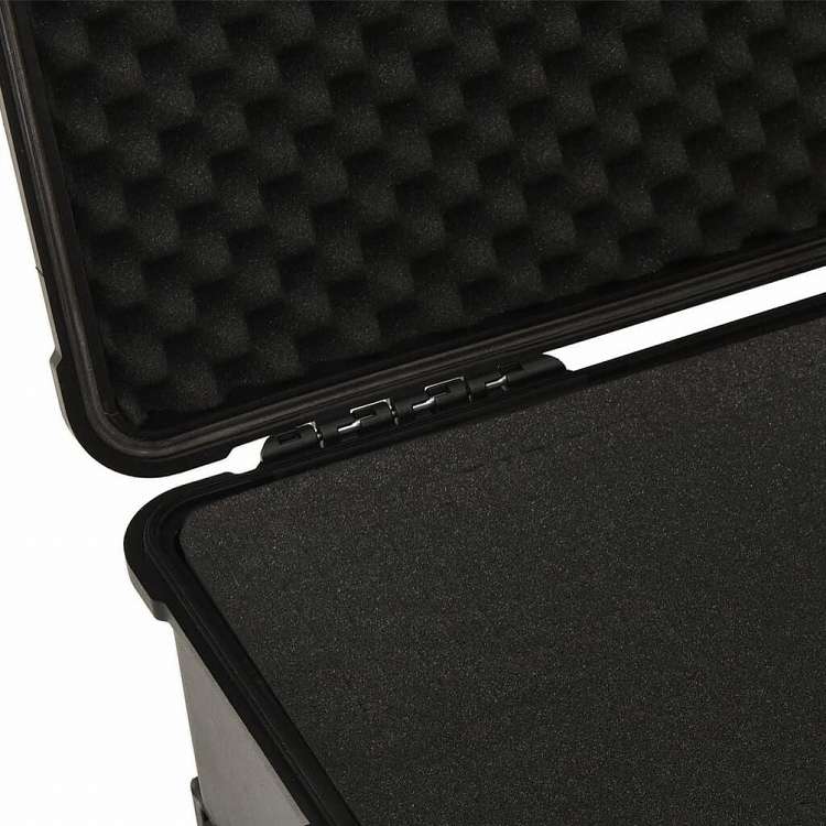 vidaXL ポータブルフライトケース ブラック 58x45x27 cm PPカメラ