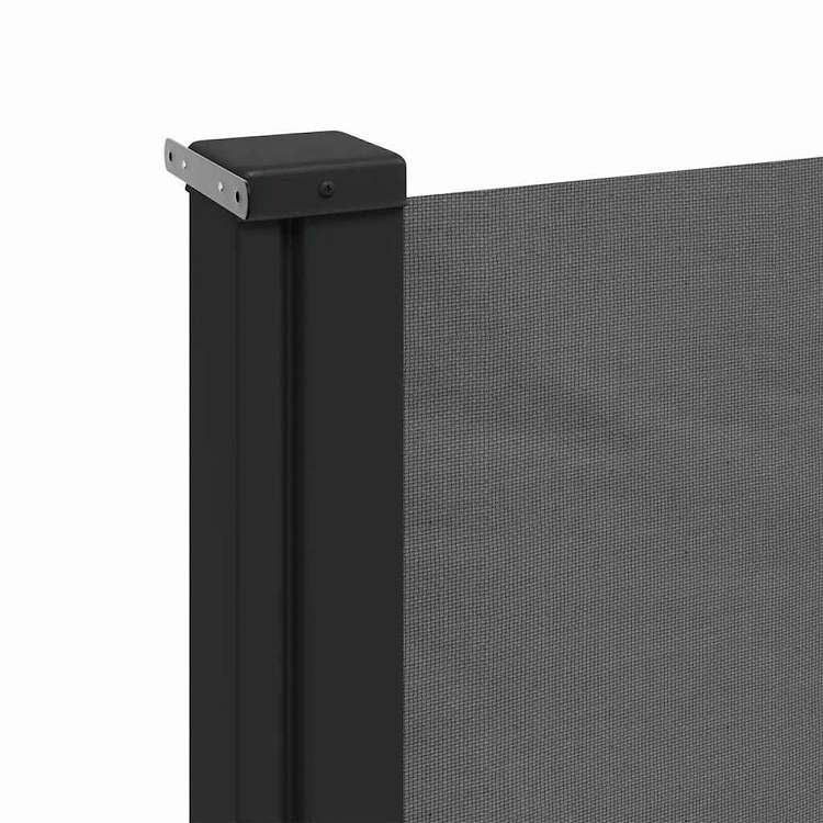 vidaXL 引き込み式サイドオーニング 160x600cm アントラシートホーム