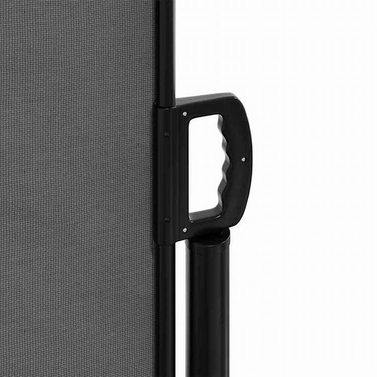 vidaXL 引き込み式サイドオーニング 160x600cm アントラシートホーム