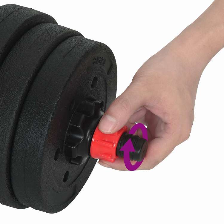 2個口用　ダンベル 可変式ダンベル 36kg×2個 2kg刻みNUO-FLEX2.0_36×2 ＆ 専用スタンド