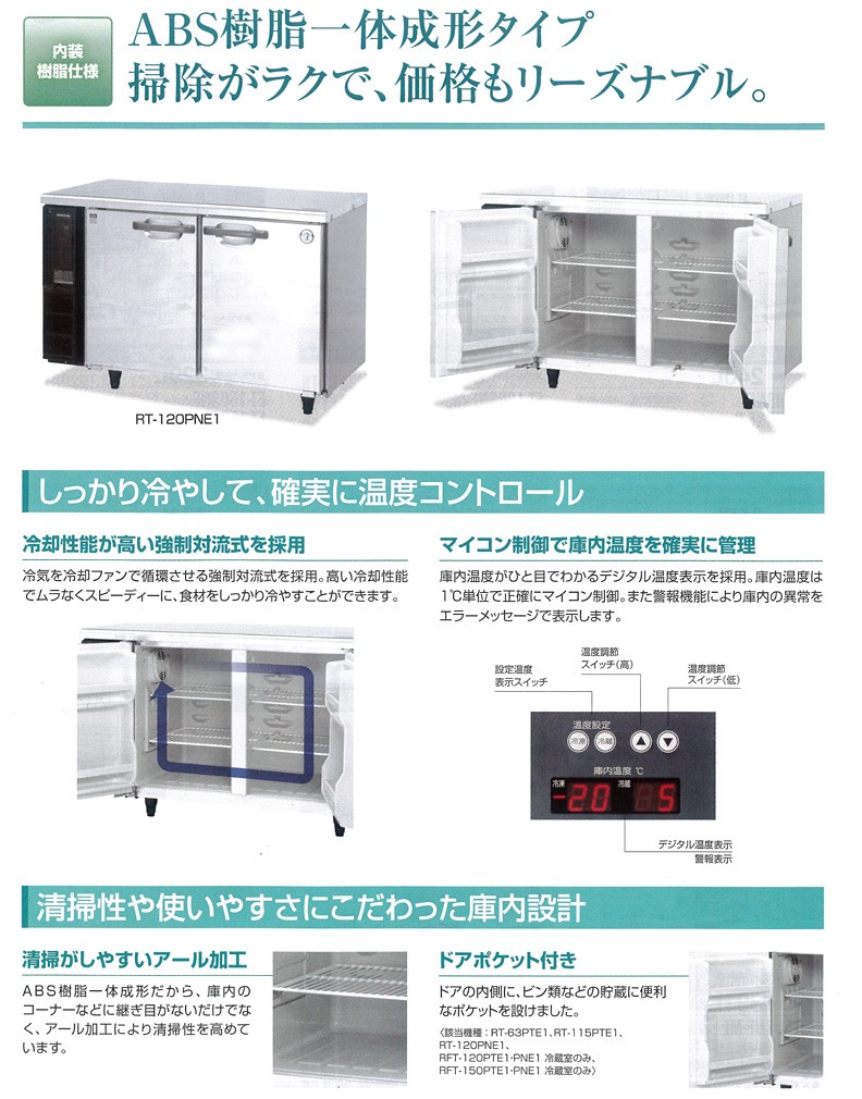 ホシザキテーブル型内装樹脂