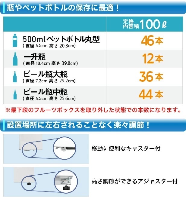 冷蔵ショーケース自然対流タイプ 