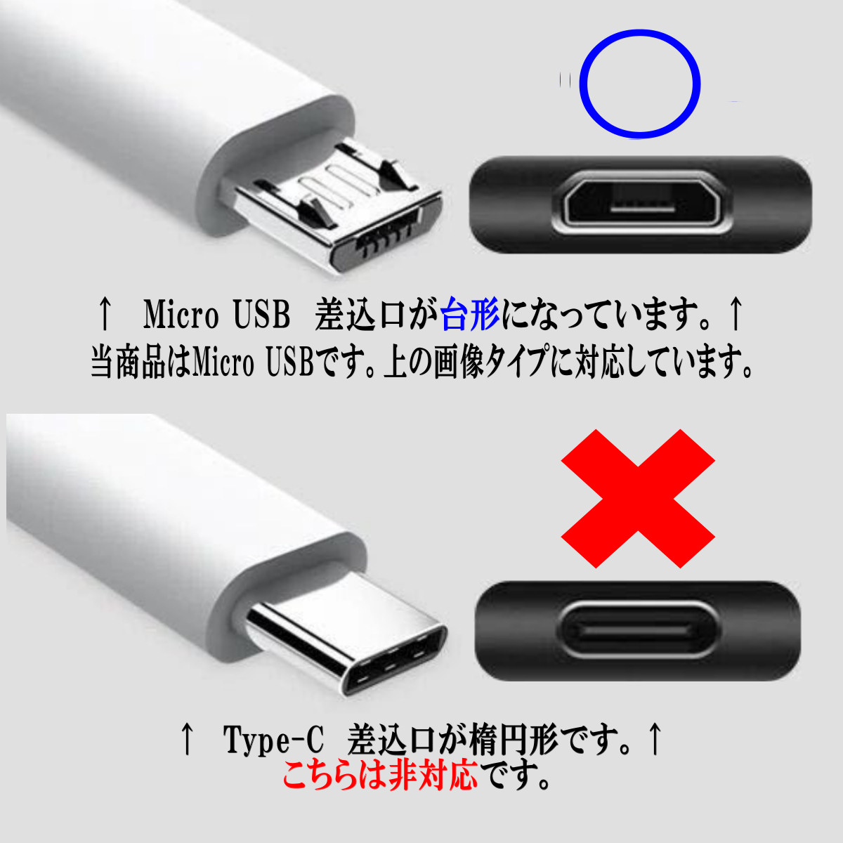 micro USBケーブル マイクロUSB スマホ Android用 急速充電 TypeB タイプB Xperia Galaxy AQUOS  多機種対応 USB micro ケーブル 1m 1m 2m 3本セット