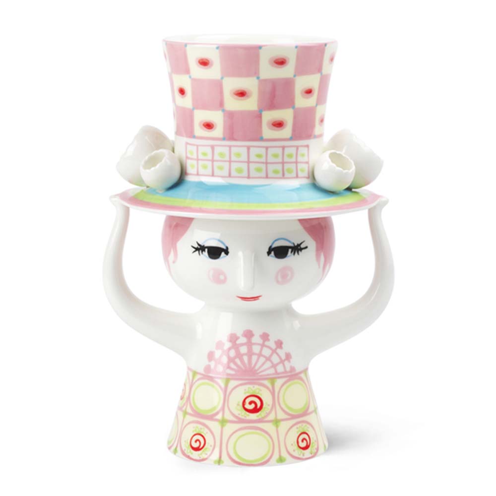 BJORN WIINBLAD LADY WITH HAT フラワーベース H20.5cm / H24.5cm