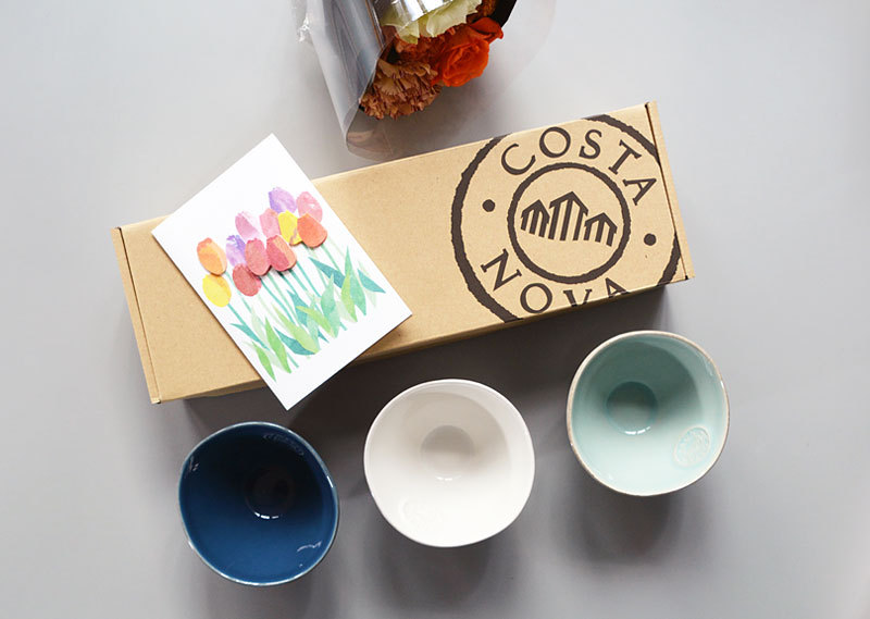 コスタノバ ギフトボックス ミニボウル3個用 【 COSTA NOVA