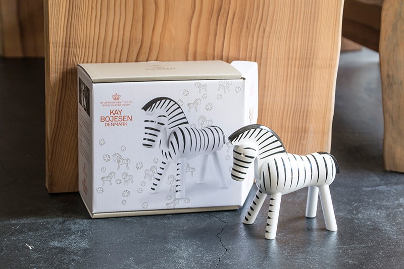 カイボイスン ゼブラ 復刻盤 (kay bojesen ZEBRA 木製玩具 置物