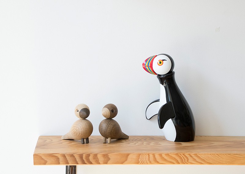 カイボイスン パフィン (kay bojesen puffin 木製玩具 置物 インテリア